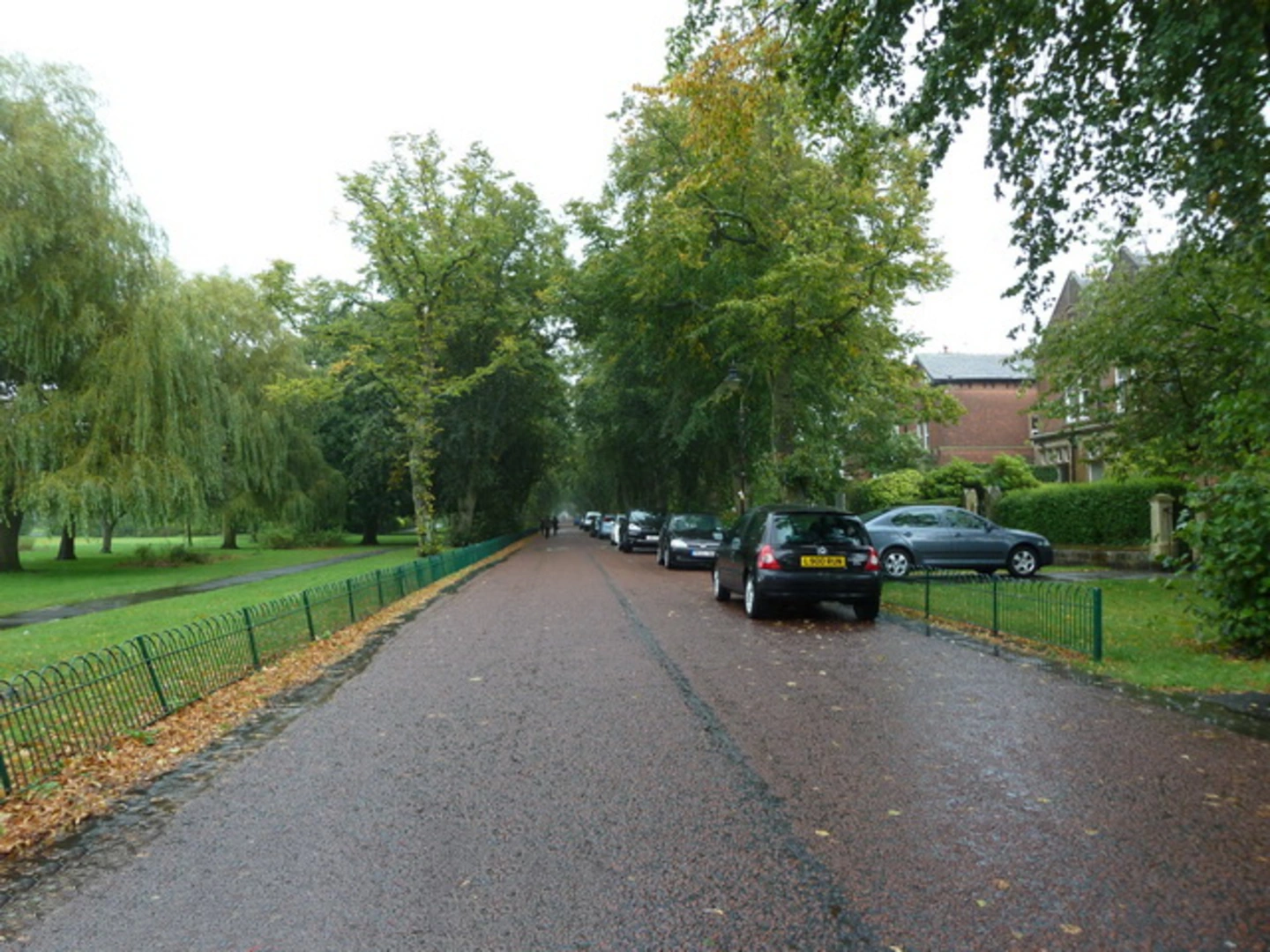 An image depicting the trail Moor Park, Eaves Brook Linear Park, Haighton Park Wood and Masons Wood Loop and its surrounding area.