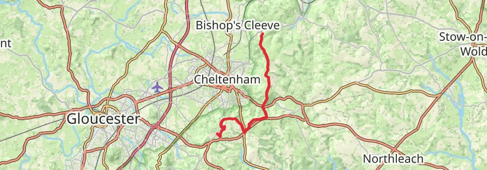 Cotswold Way stage 3 Map