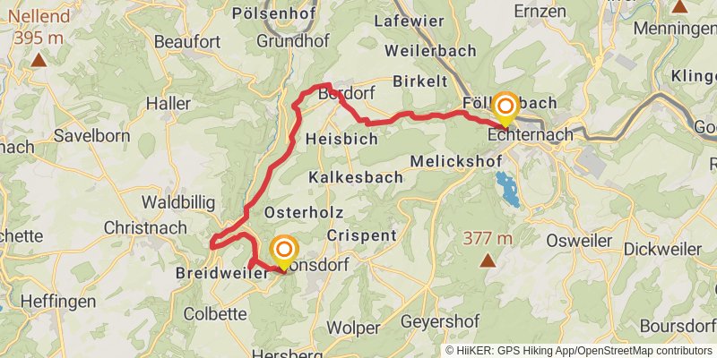 Mullerthal 2 stage 2 Map