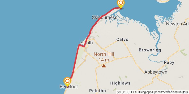 Allerdale Ramble stage 5 Map