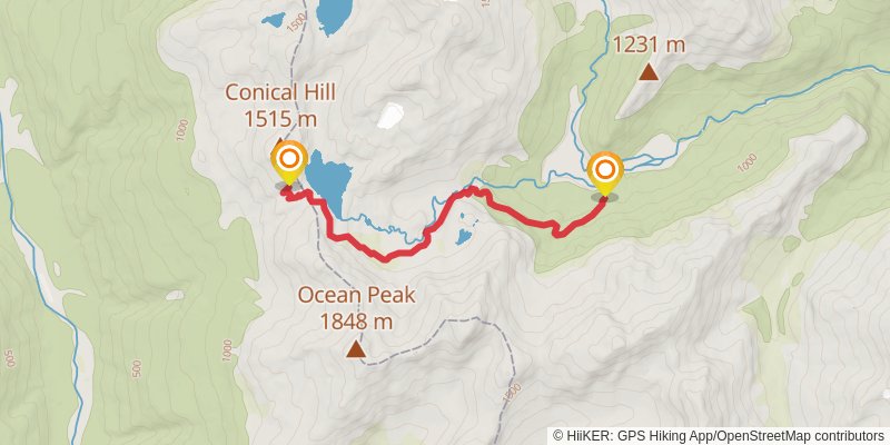 Serpentine Range stage 3 Map