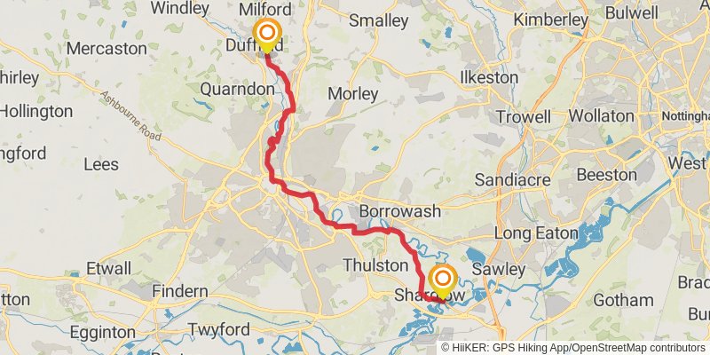 Midshires Way alt 2 Map