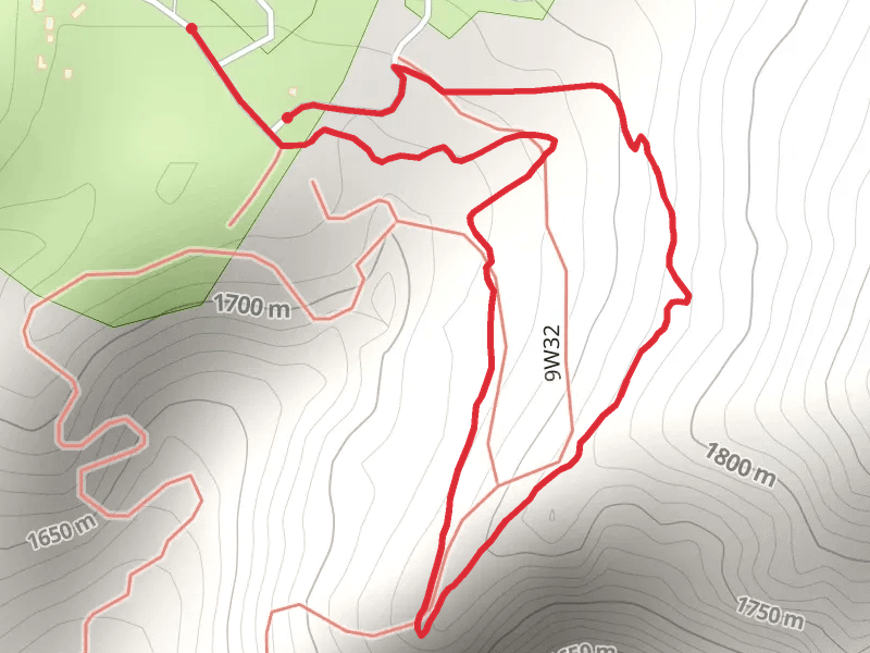 Pinyon Ridge Loop Trail mobile static map
