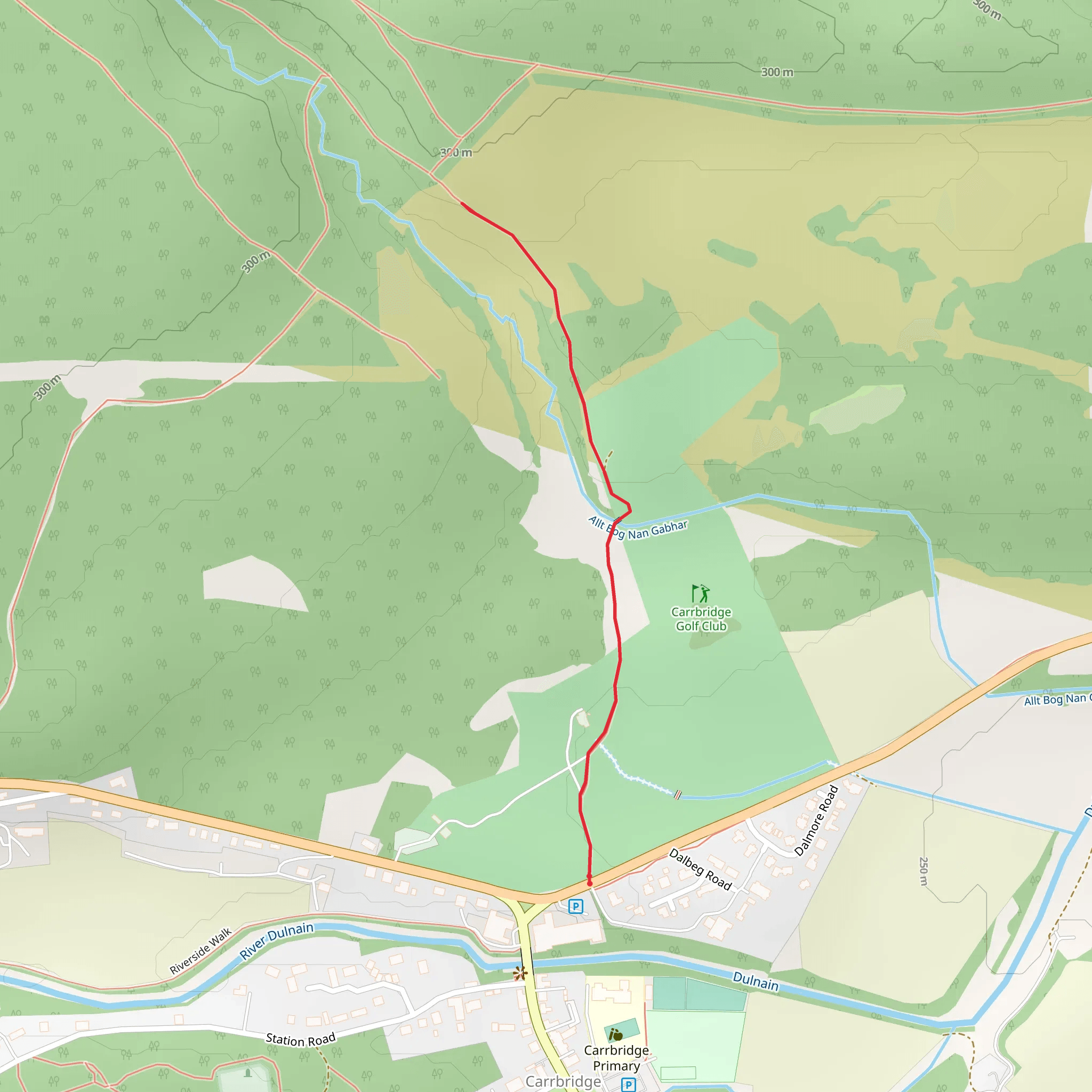 Calderwood Viewpoint mobile static map