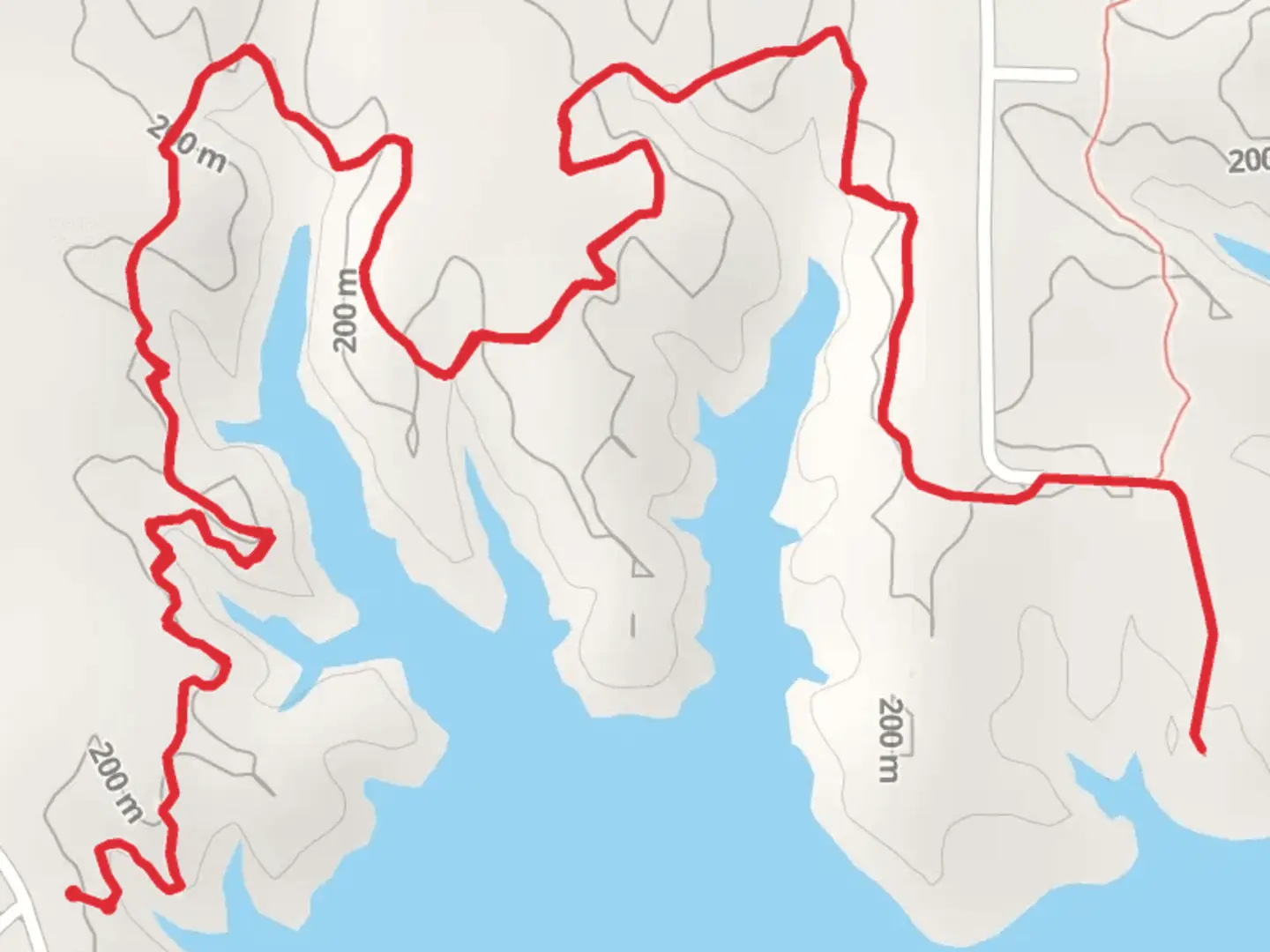An image depicting the trail Little Illini Trail and its surrounding area.