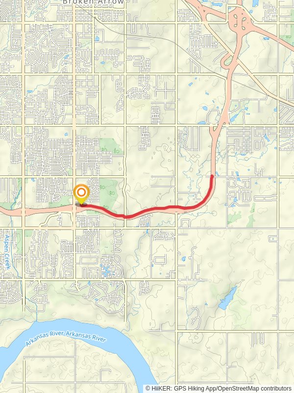 Liberty Parkway Trail Out and Back