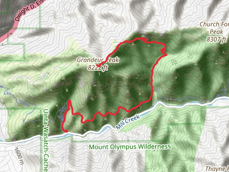 Pipeline Trail and Grandeur Peak Trail