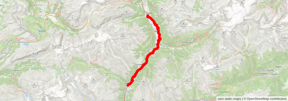 ViaSuworow stage 3 Map