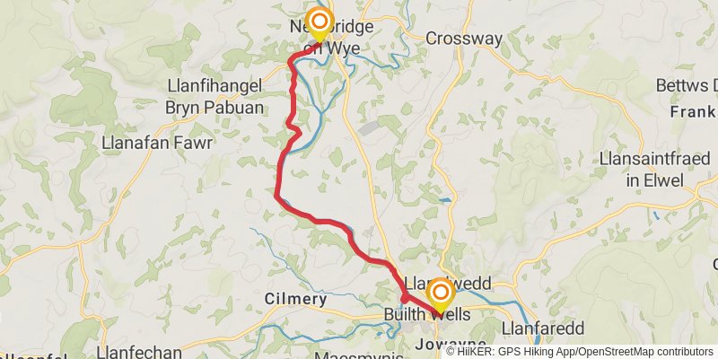 Wye Valley Walk stage 9 Map