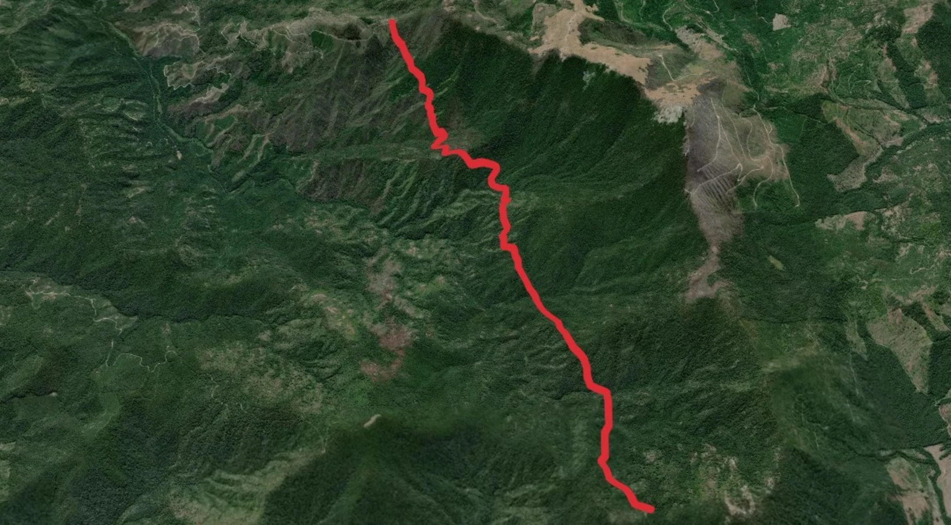 An image depicting the trail Icy Springs Trail and its surrounding area.