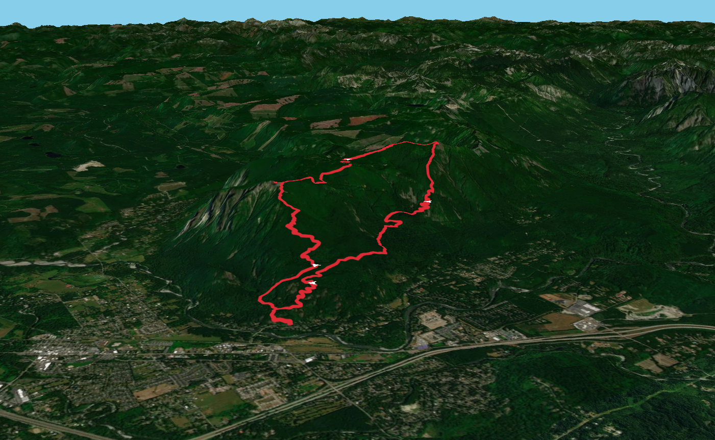 Little Si, Mount Si and Mount Teneriffe Loop Trail