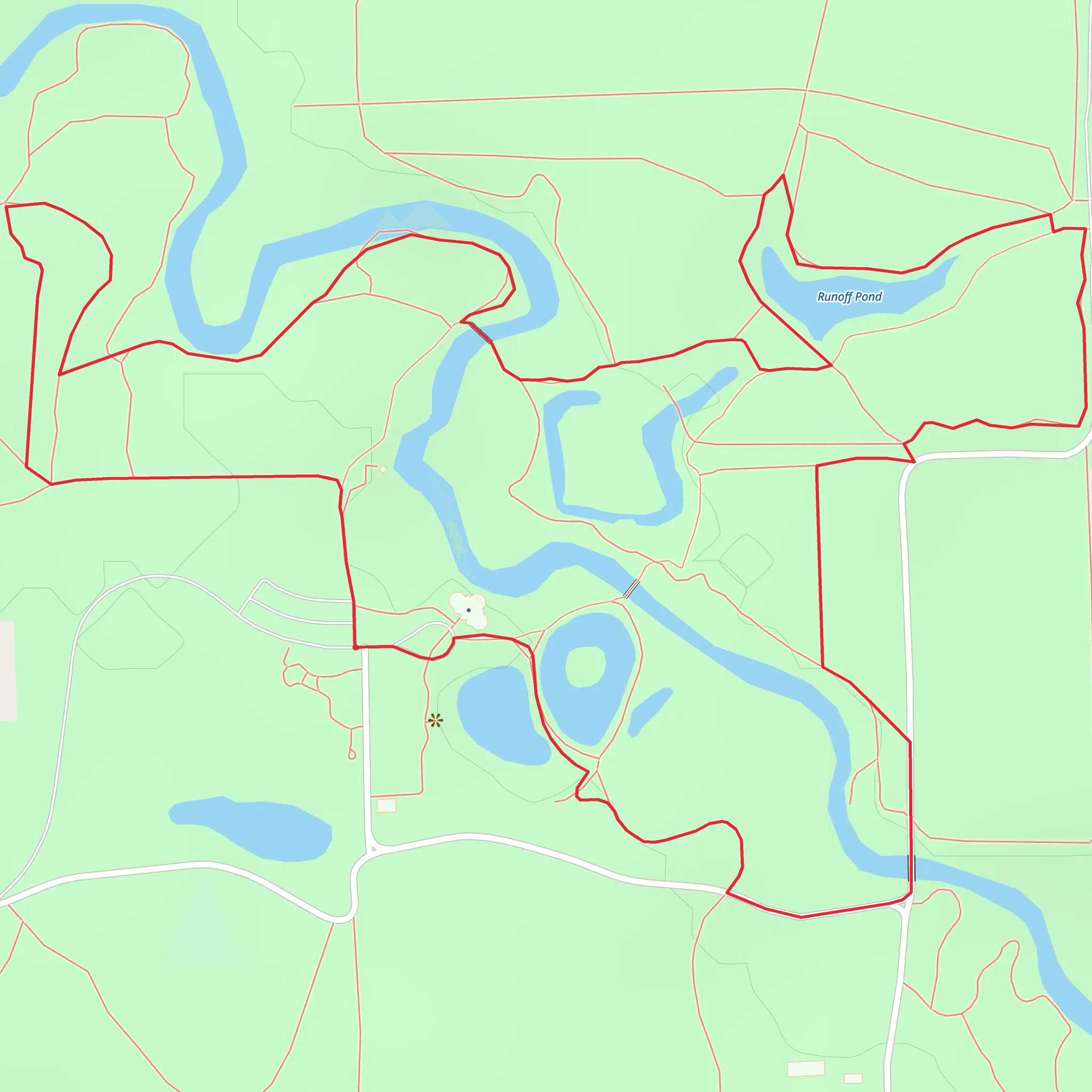 For-mar Nature Preserve Loop mobile static map