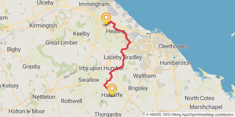Nev Cole Way stage 4 Map