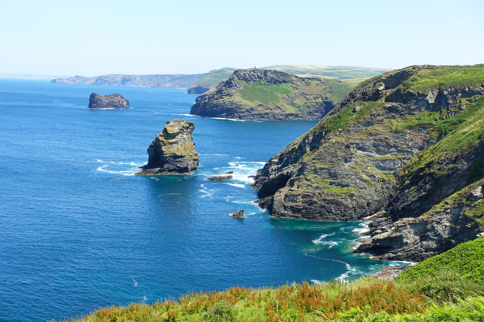An image depicting the trail Boscastle and the Valency Valley Walk and its surrounding area.