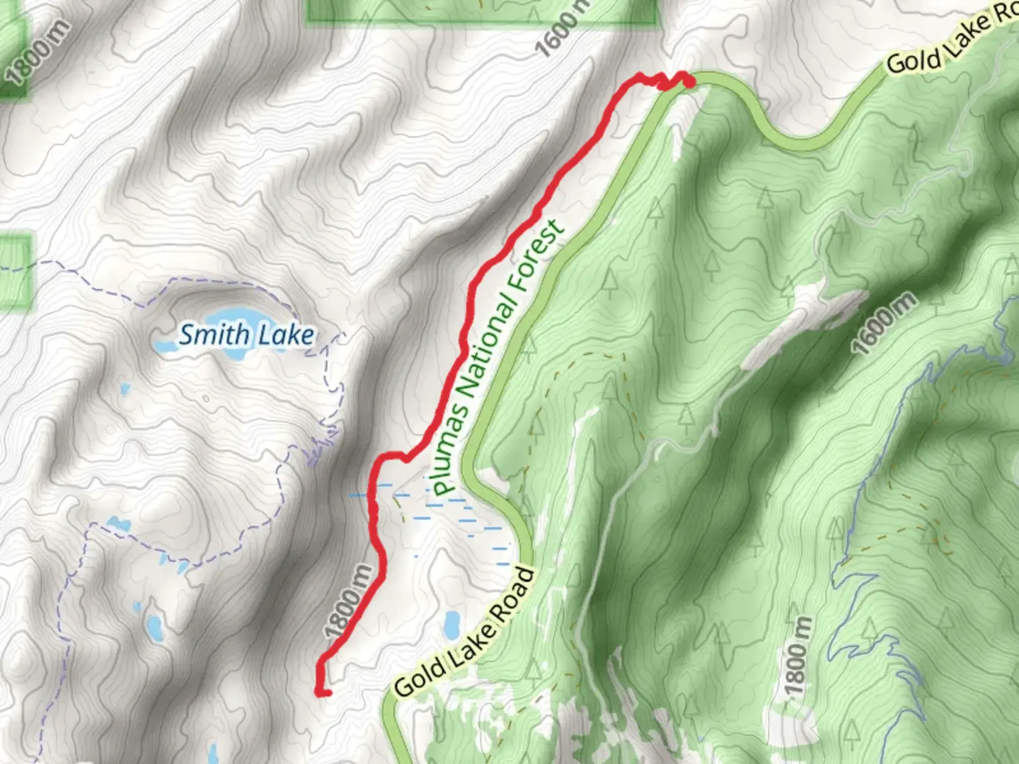 An image depicting the trail Gray Eagle Creek Trail and its surrounding area.