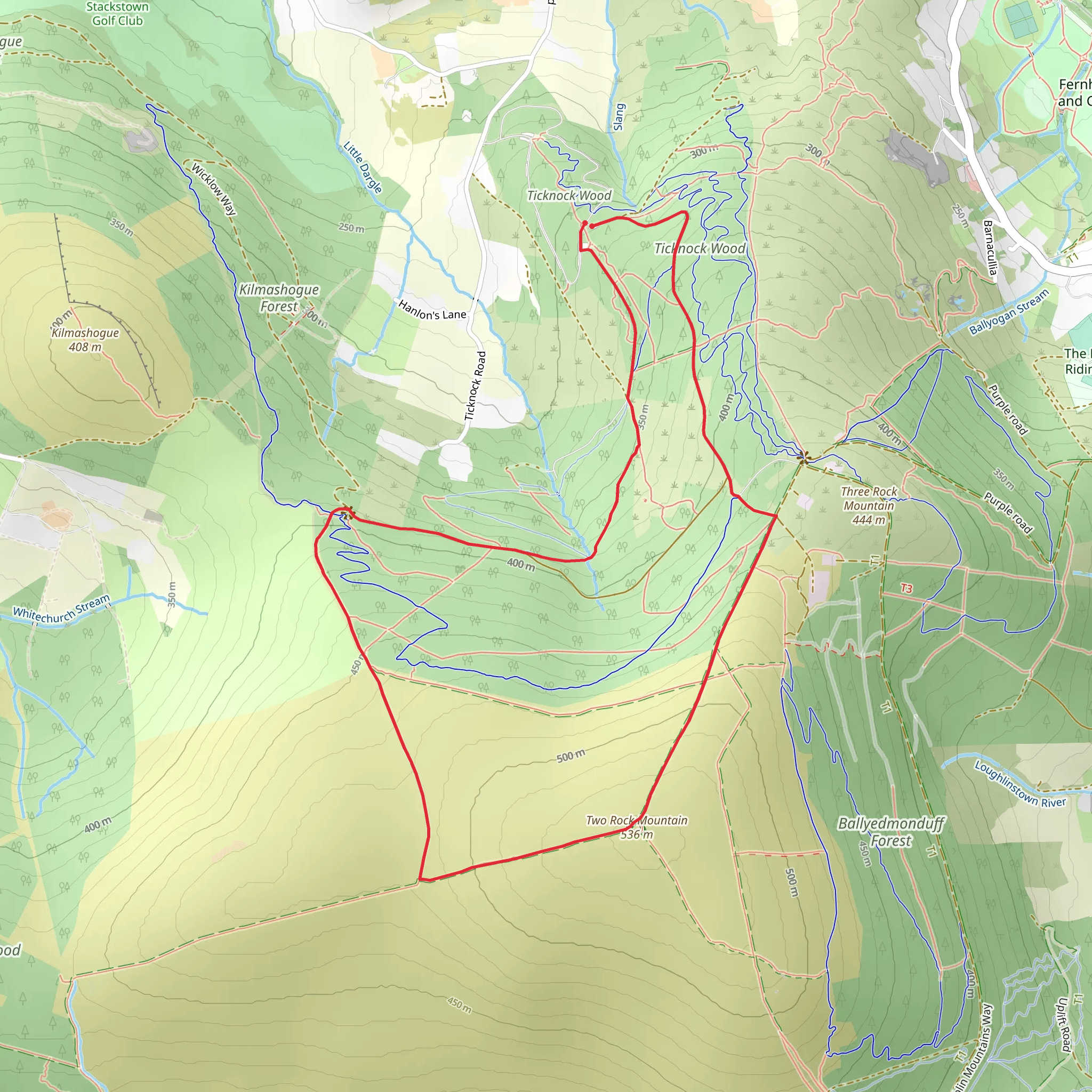 Ticknock - Fairy Castle Circle mobile static map