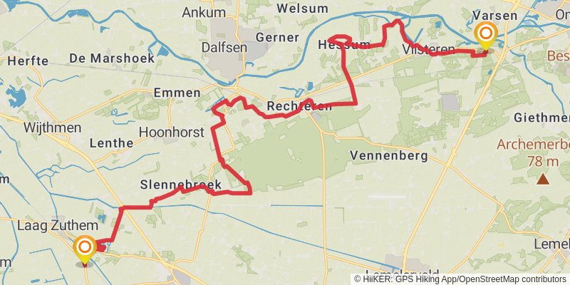 Maarten Van Rossumpad stage 14 Map