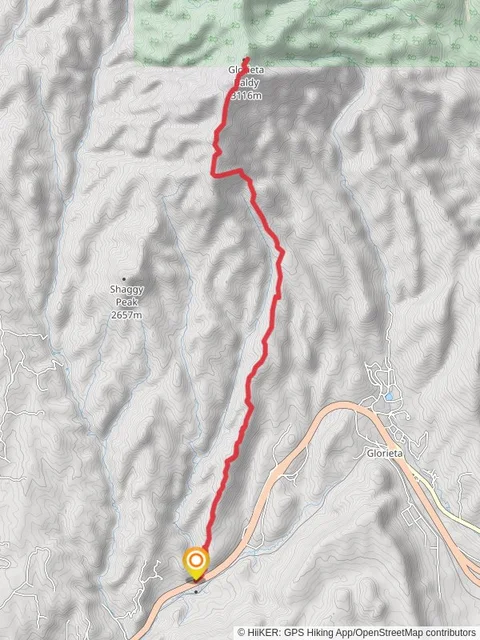 Glorieta Baldy via Deer Trail