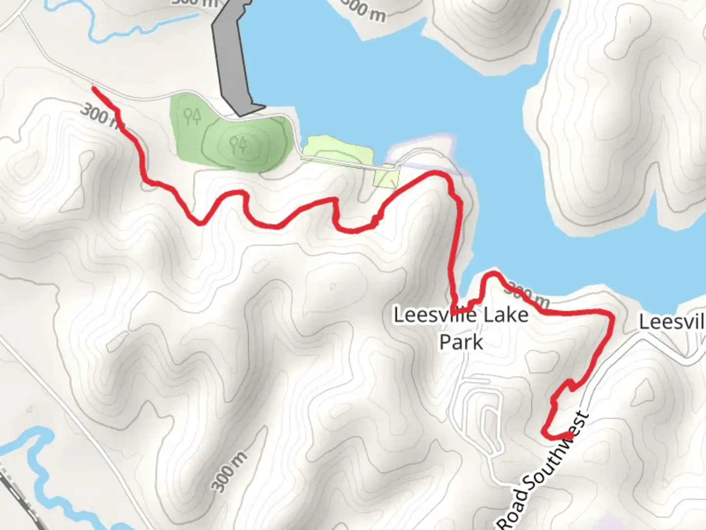An image depicting the trail Buckeye Trail - AUtumn Road Southwest and its surrounding area.