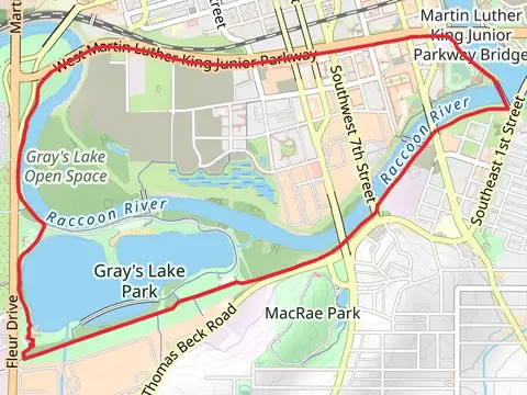 Gray's Lake and Gray's Lake Open Space Loop
