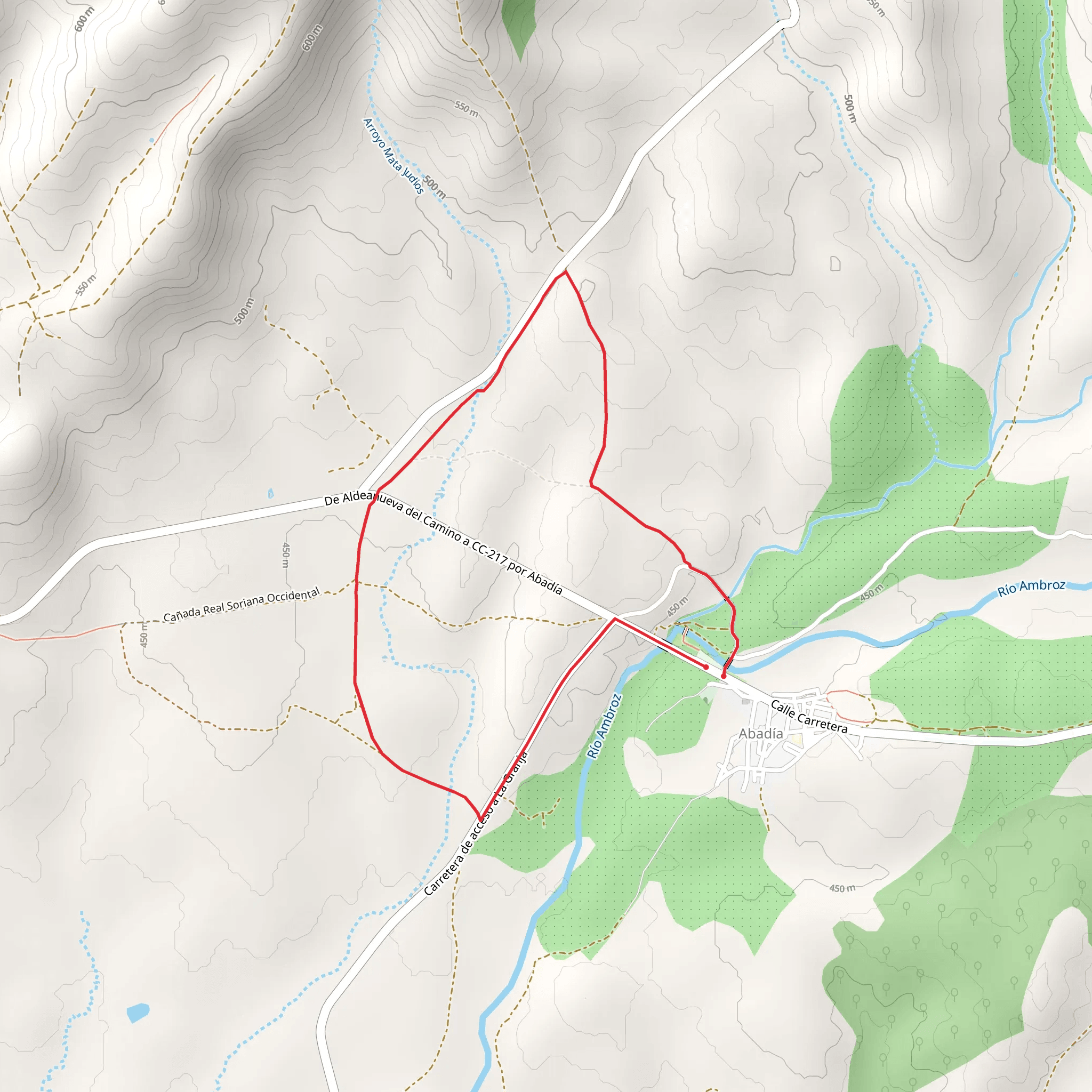 Well Standing Convent SL CC 95 mobile static map