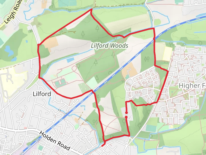 Lilford Woods Loop