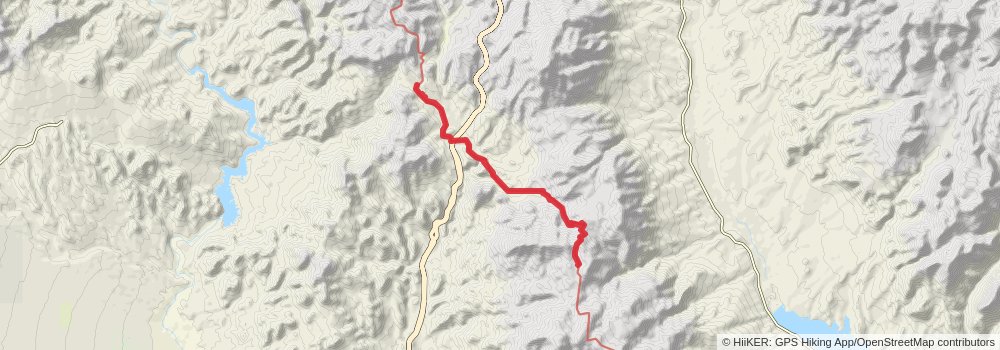 Arizona Trail stage 38 Map
