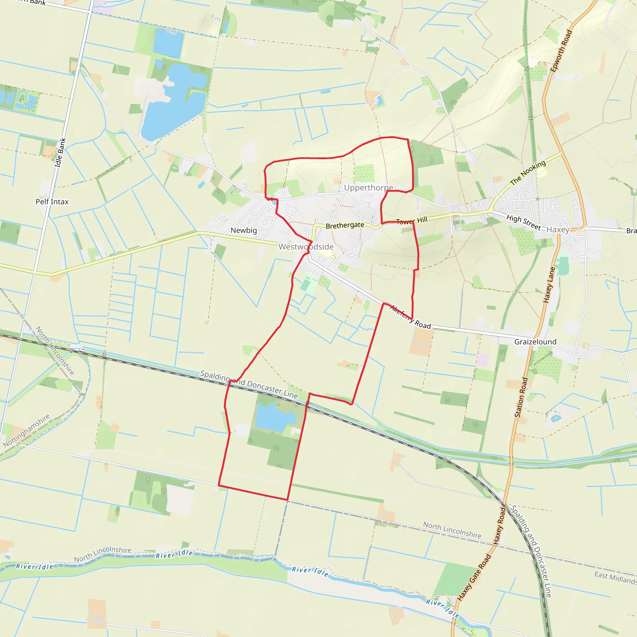 Nethergate Circular Path mobile static map