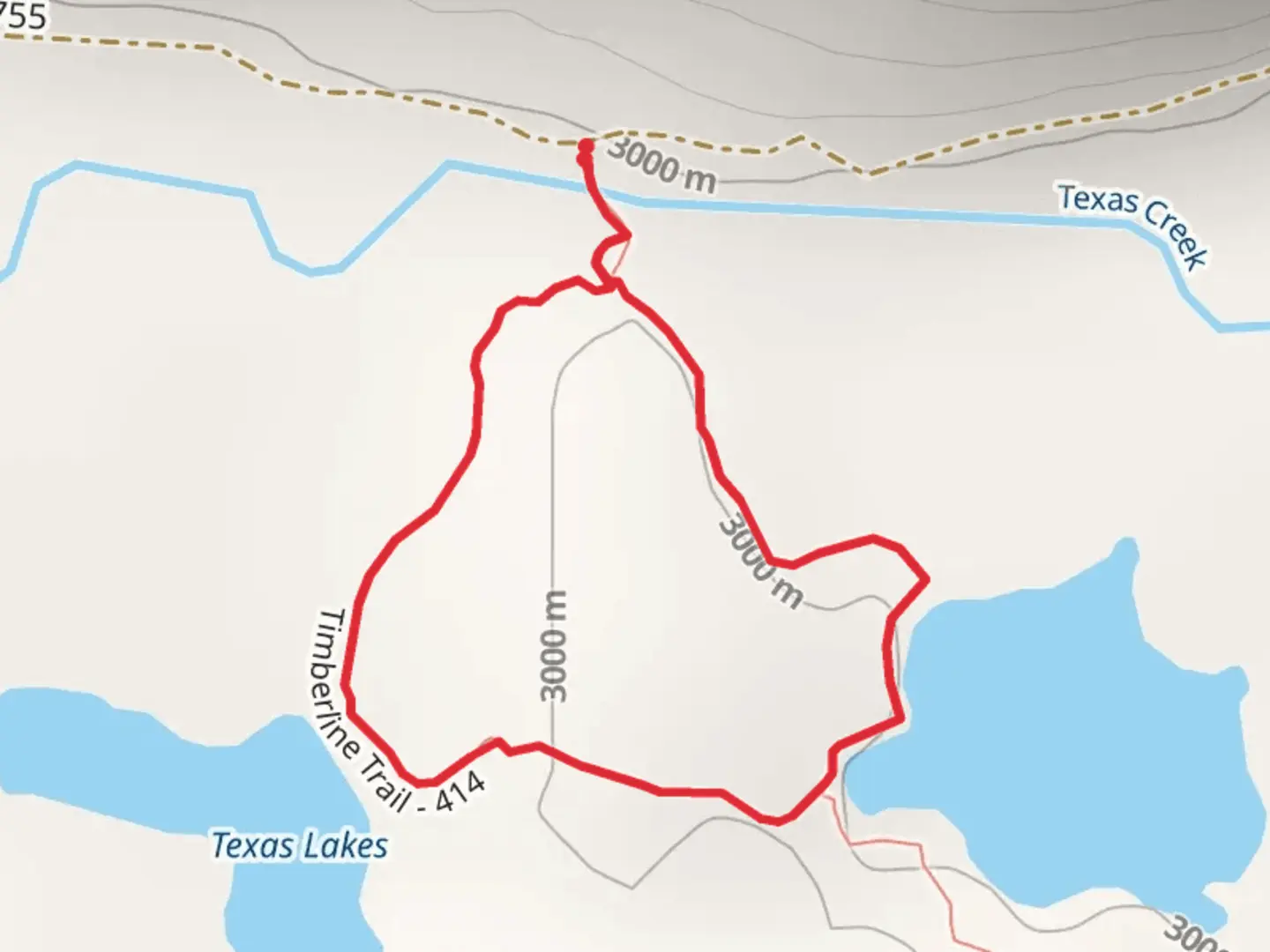 An image depicting the trail Texas Lakes Trail and its surrounding area.
