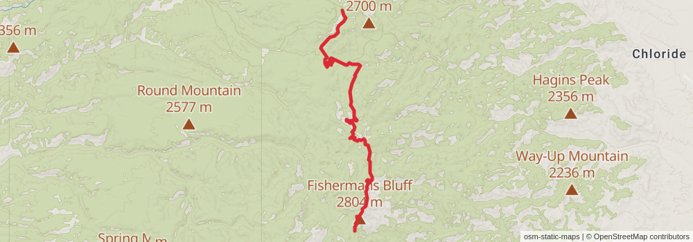 Grand Enchantment Trail stage 42 Map