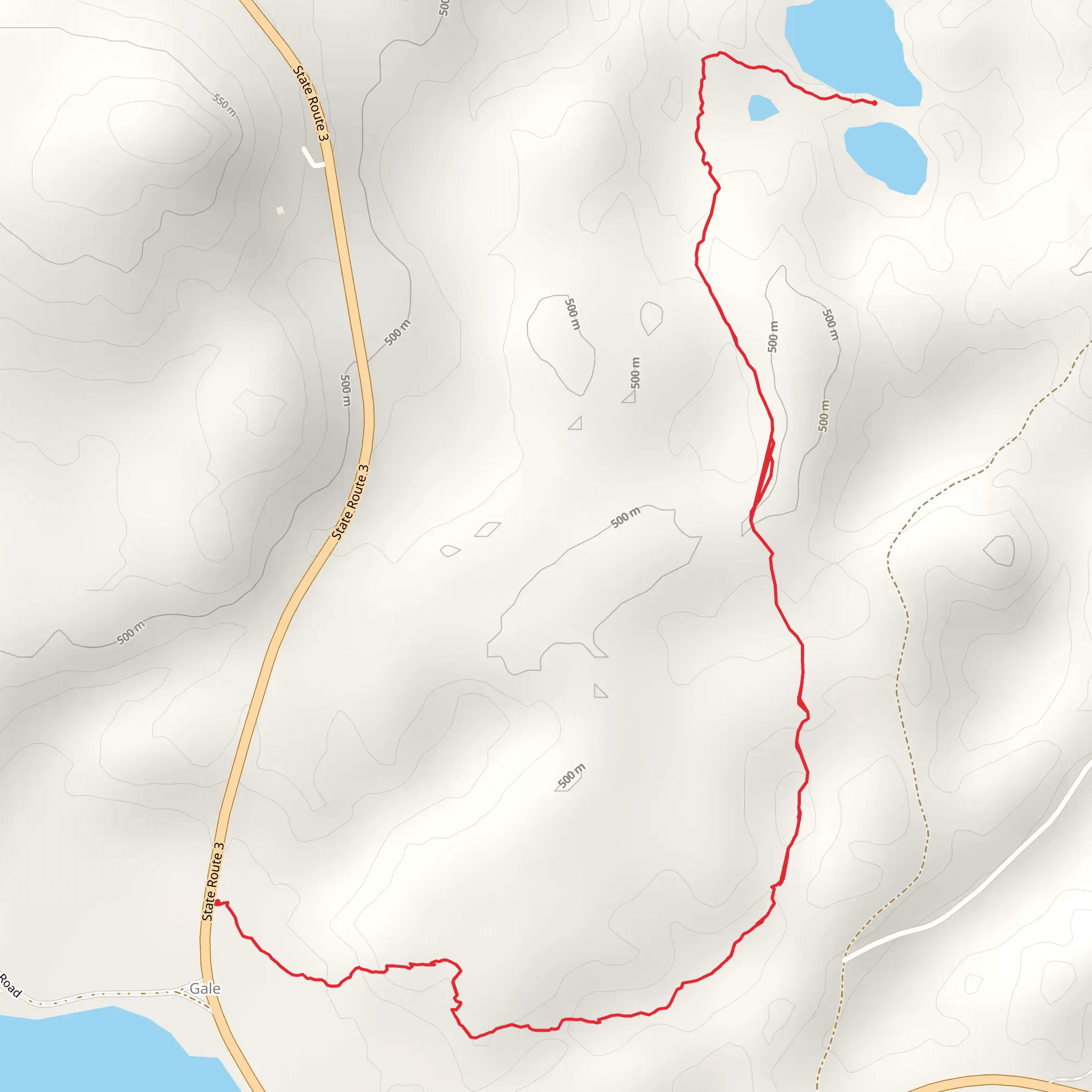 Adirondack Park mobile static map