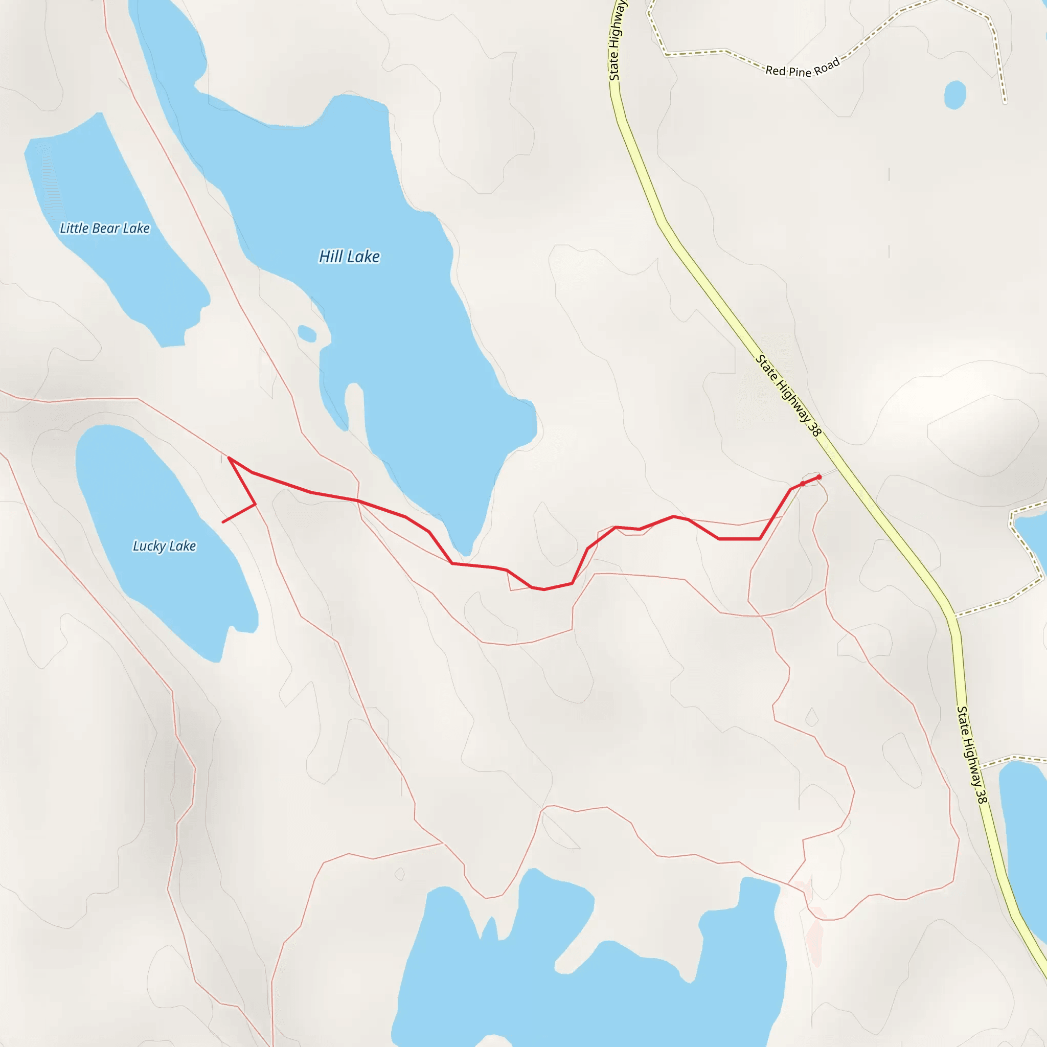 Lucky Lake mobile static map