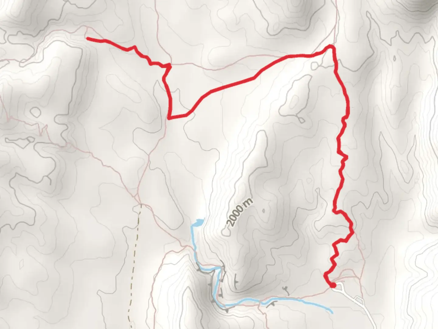 An image depicting the trail Sinking Sun and K-Lynn Cameron Trail and its surrounding area.
