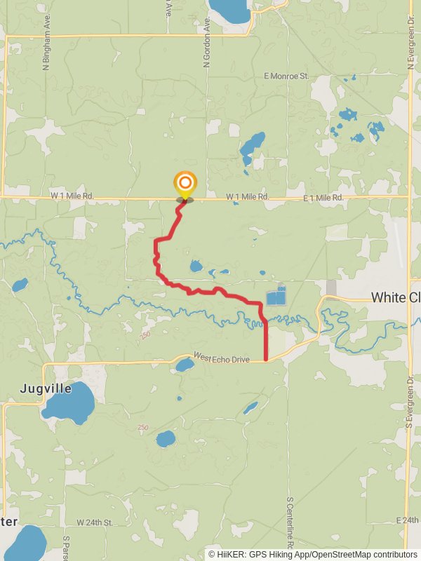 North Country National Scenic Trail - West 1 Mile Road