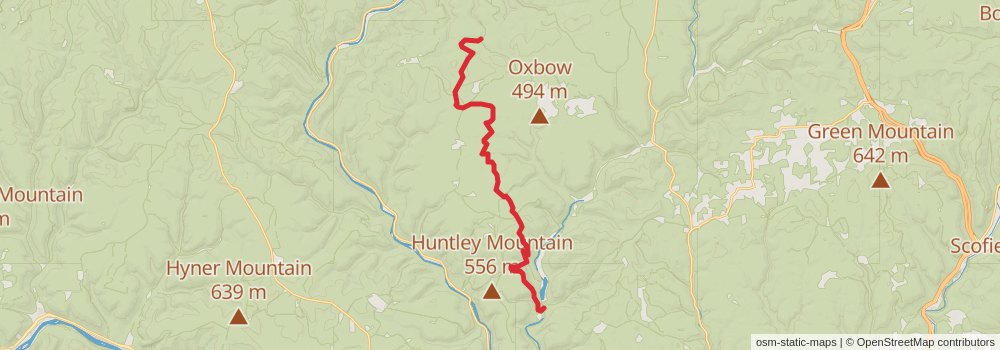 American Perimeter Trail - Northern Appalachian Primary stage 56 Map