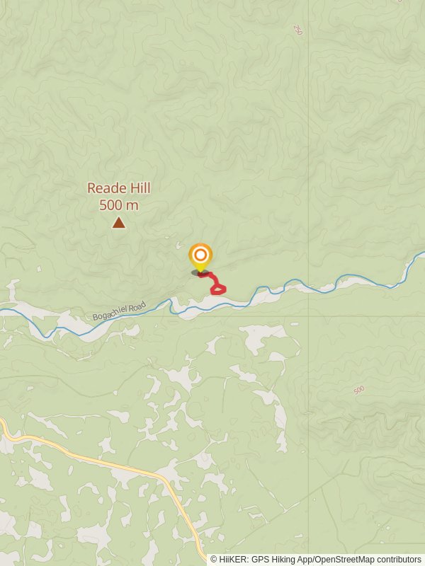 Morgenroth Homestead Trail via Pacific Northwest Trail mobile static map