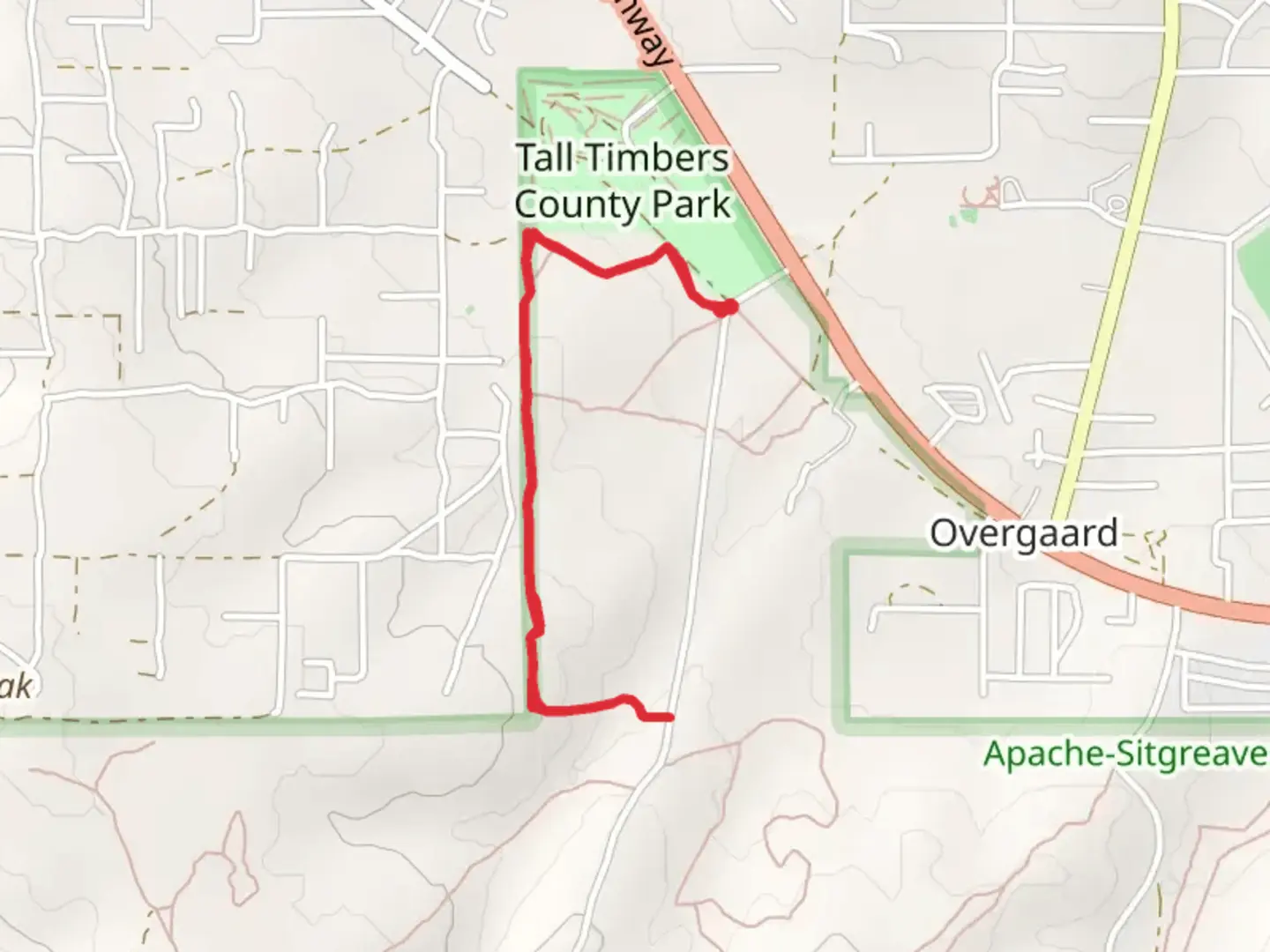 An image depicting the trail Pasture and Fence Line Trail and its surrounding area.