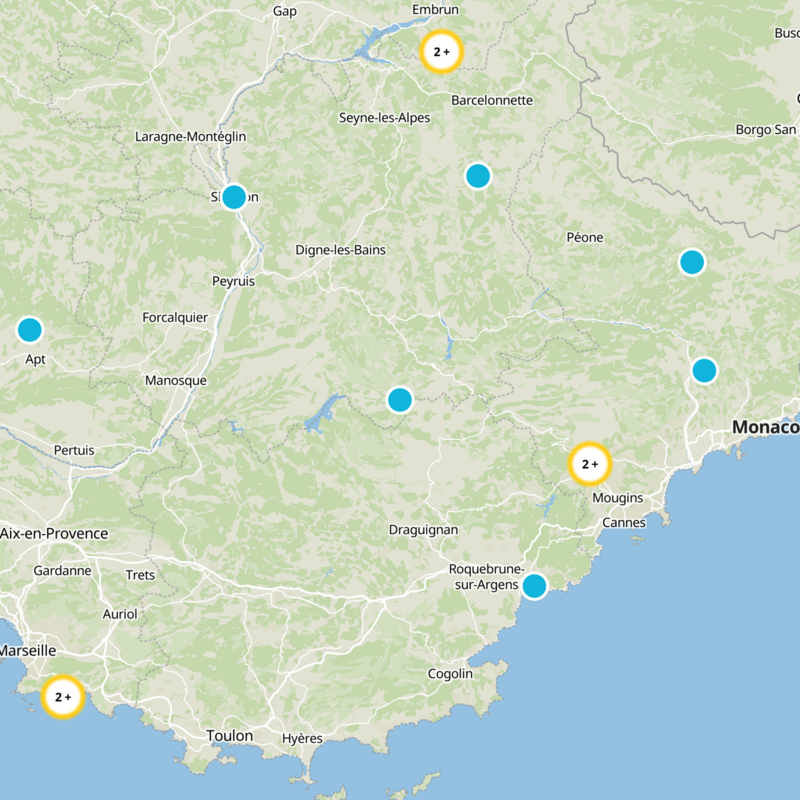Castellane Static Map