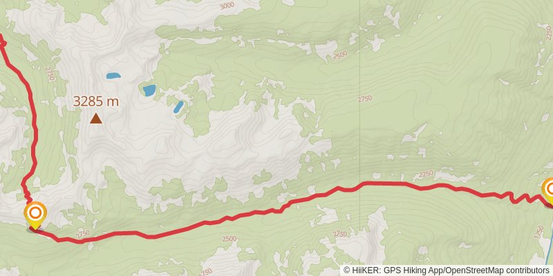 Speculator Trail stage 3 Map