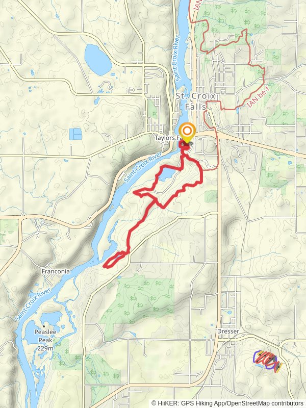 Pathole Trail and Horizone Rock, Silverbrook Trail