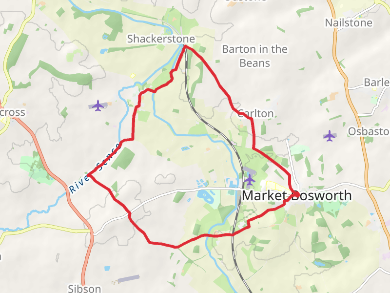 Market Bosworth West Circular Walk