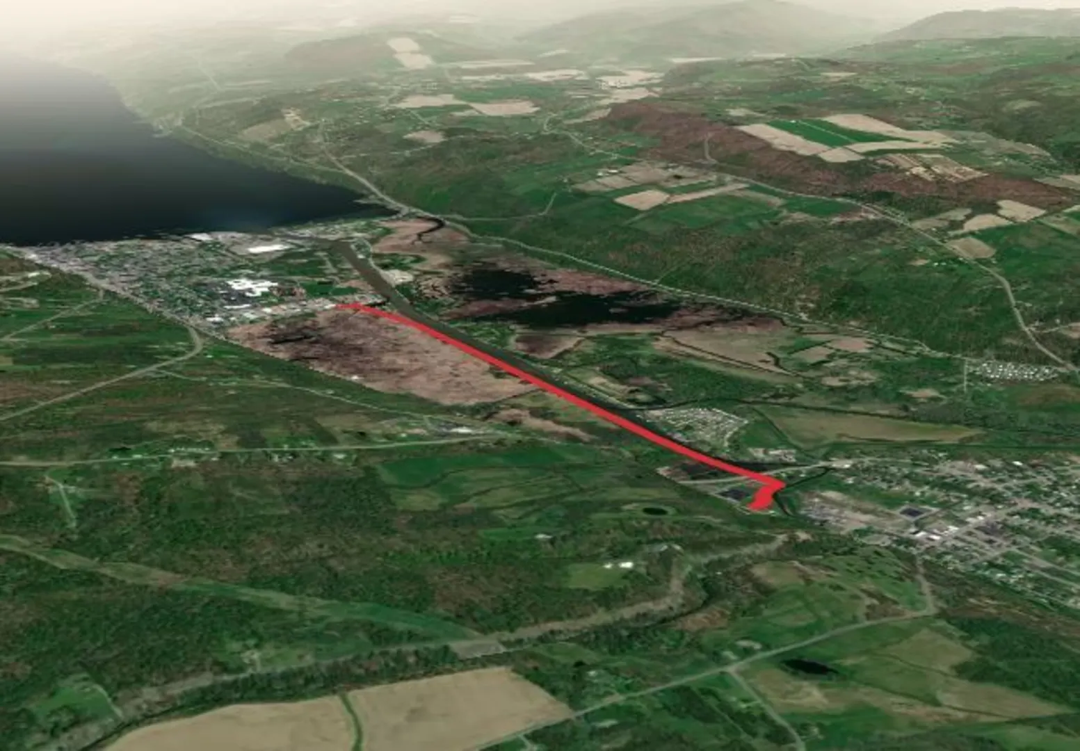 An image depicting the trail Catharine Valley Trail and its surrounding area.