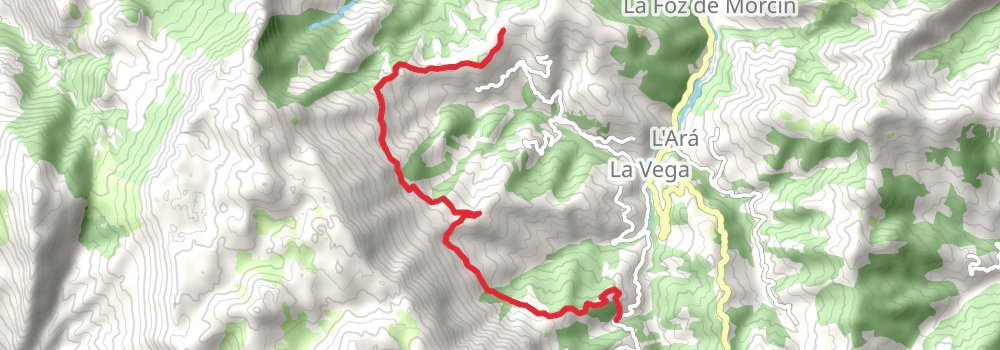 GR 208 Anillo de la Montaña Central stage 2 Map