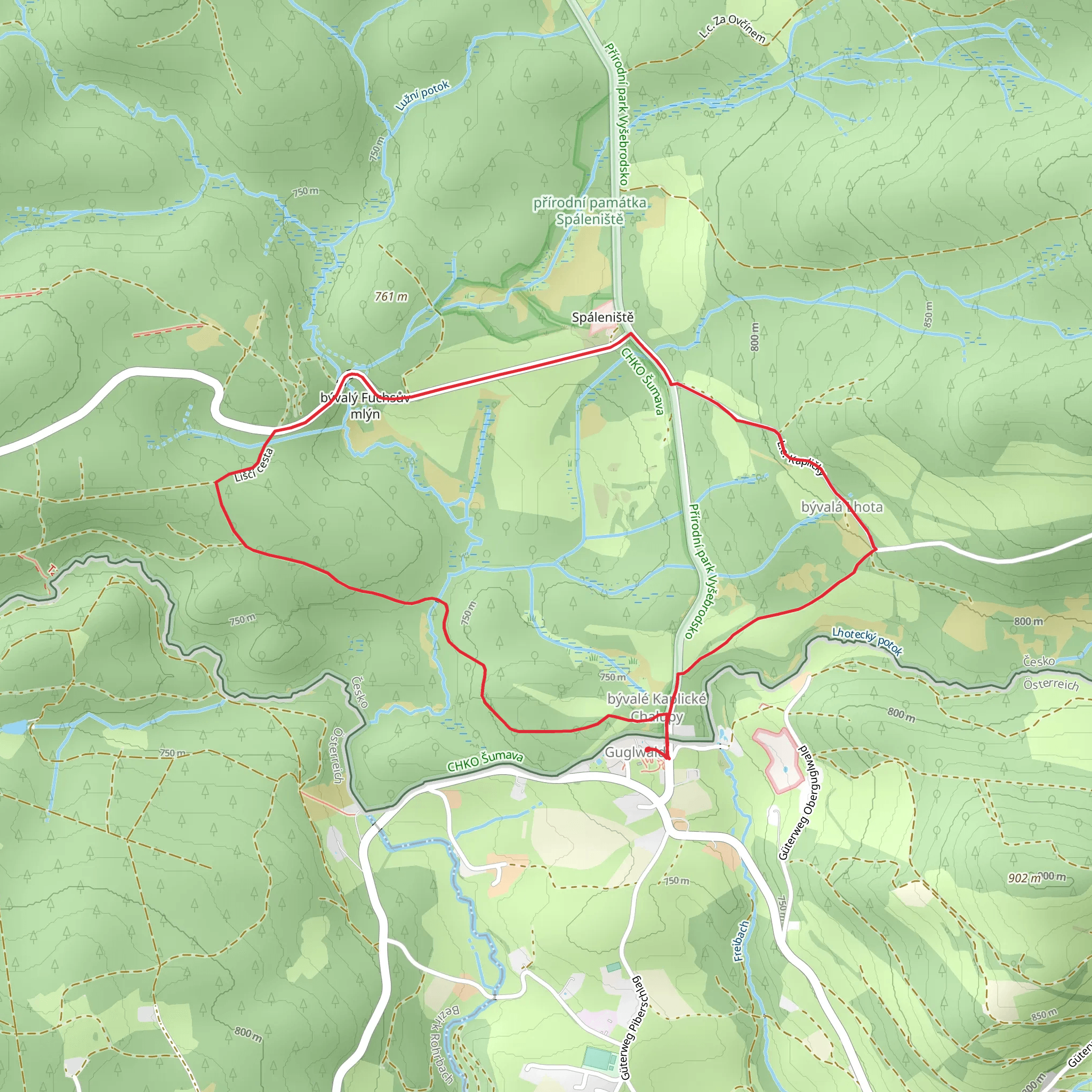 V6 Eiserner Vorhang Weg mobile static map
