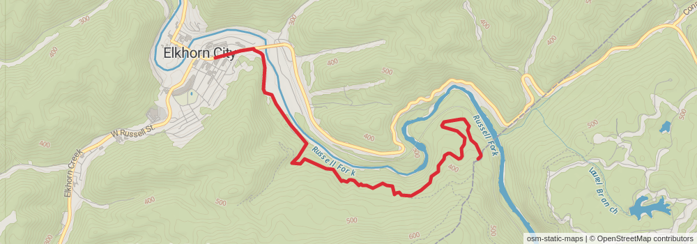 American Perimeter Trail - Southern Appalachian Primary stage 53 Map