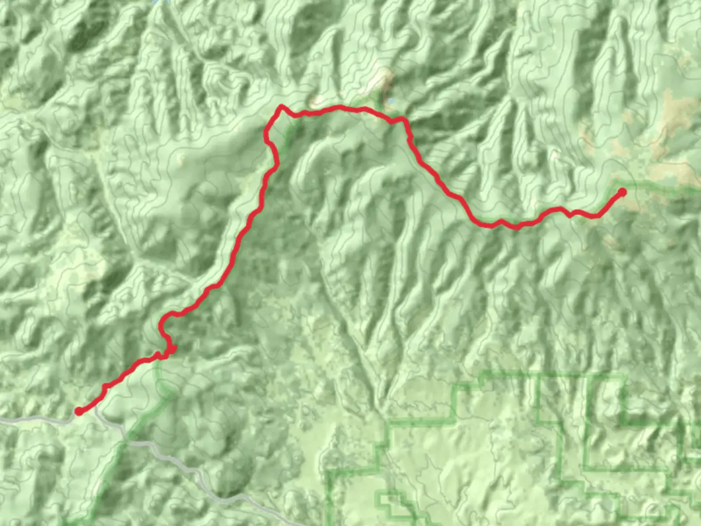 An image depicting the trail Sargents Mesa and Middle Baldy via Colorado Trail and its surrounding area.