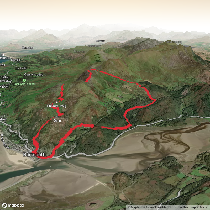 Barmouth & Mynydd Egryn circular