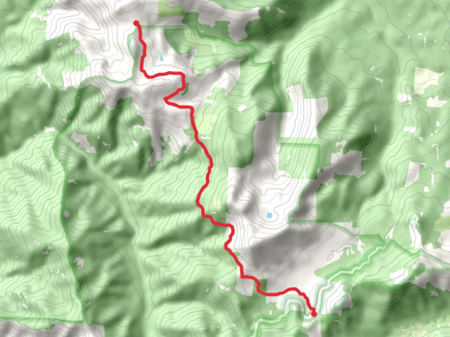 An image depicting the trail Whitehorse Trail and its surrounding area.