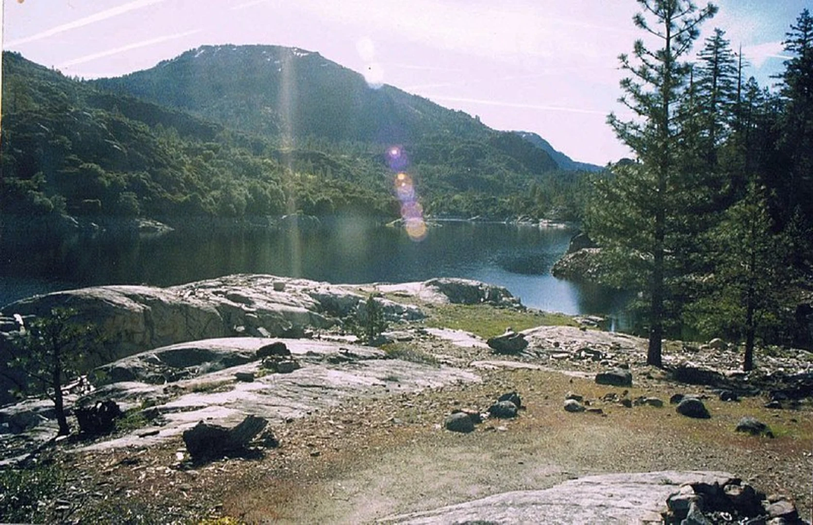 An image depicting the trail Hell Hole Trail and its surrounding area.