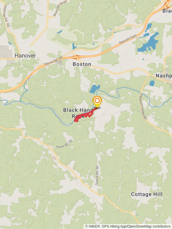 Loop along Licking River